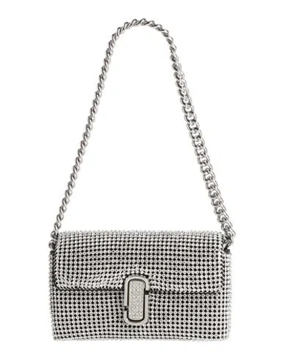 Marc Jacobs Woman Handbag Silver Size - Aluminum, Glass