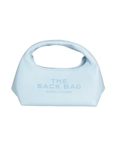 Marc Jacobs Woman Handbag Sky Blue Size - Cow Leather