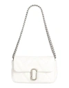 Marc Jacobs Logo Shoulder Bag In White