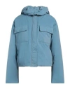 Marc Jacobs Blue Padded Jacket In Blue