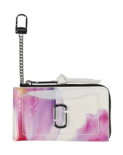 Marc Jacobs Woman Key Ring White Size - Textile Fibers
