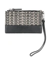 Marc Jacobs Woman Pouch Black Size - Textile Fibers, Leather In Black