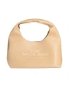 Marc Jacobs Woman Shoulder Bag Camel Size - Cowhide In Sand