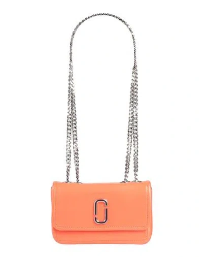 Marc Jacobs Woman Shoulder Bag Orange Size - Lambskin