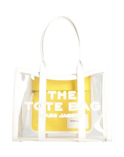 Marc Jacobs Woman Shoulder Bag White Size - Pvc - Polyvinyl Chloride, Polyurethane, Terylene