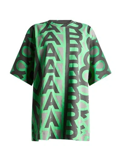 Marc Jacobs Woman T-shirt Grey Size Onesize Cotton