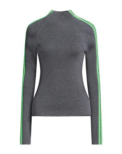 Marc Jacobs Woman Turtleneck Grey Size S Viscose, Wool, Nylon In Gray