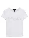 Marc Jacobs Crystal Logo T-shirt In White