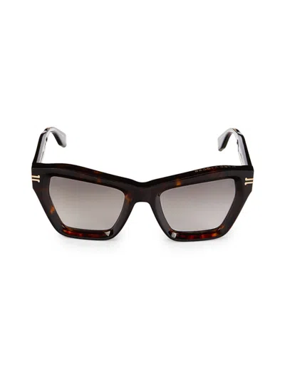 Marc Jacobs Women's Mj 1001 51mm Cat Eye Sunglasses In Tortoise