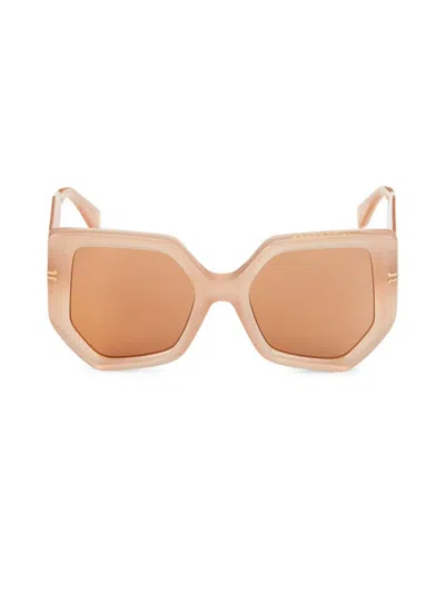 Marc Jacobs Women's 52mm Square Sunglasses In Neutral