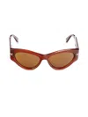 Marc Jacobs Women's 53mm Cat Eye Sunglasses In Brown