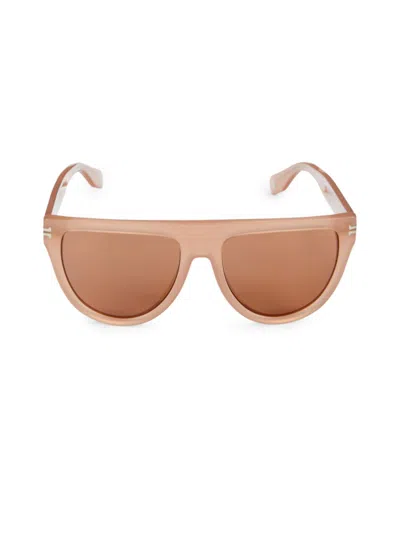 Marc Jacobs Women's 55mm Oval Sunglasses In Pink