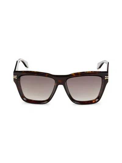 Marc Jacobs Women's 55mm Square Sunglasses In Black