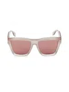 Marc Jacobs Women's Mj 1002/s 55mm Square Sunglasses In Pink