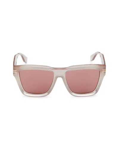 Marc Jacobs Women's Mj 1002/s 55mm Square Sunglasses In Pink