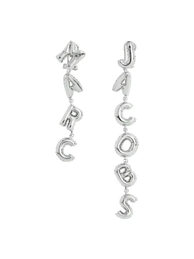 Marc Jacobs Women "balloon" Earrings In Silver