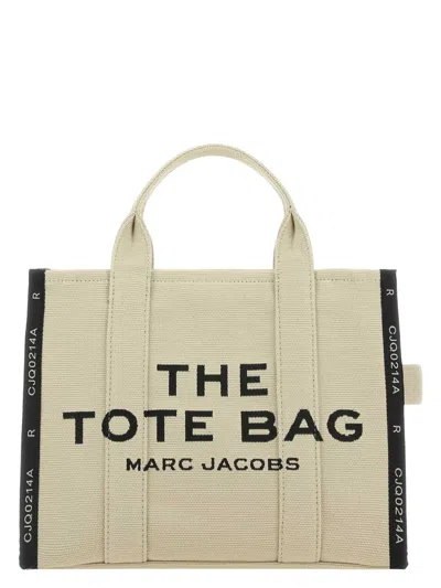 Marc Jacobs Women's Beige Canvas The Tote Shopping Bag