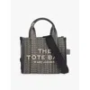 Marc Jacobs The Monogram Jacquard Small Tote Bag In Beige Multi