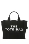 Marc Jacobs Women Black Canvas Mini The Tote Bag Handbag In Black