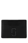 Marc Jacobs Women Black Leather Card Holder