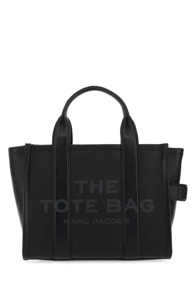 Marc Jacobs Women Black Leather Mini The Tote Bag Handbag