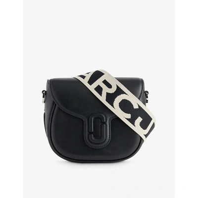 Marc Jacobs Womens Black The J Marc Small Saddle Bag
