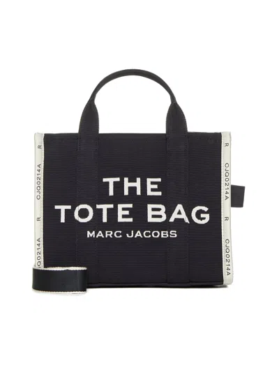 Marc Jacobs Women Black The Jacquard Medium Tote Bag