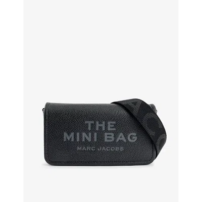 Marc Jacobs Womens Black The Mini Bag Leather Cross-body Bag