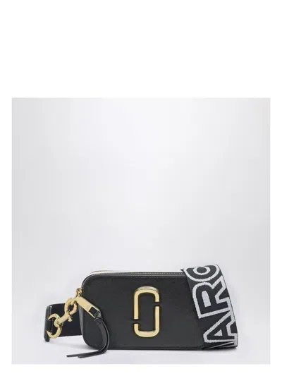 MARC JACOBS WOMEN'S BLACK/WHITE SMALL SNAPSHOT BAG | 2S3HCR500H03LE