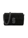 Marc Jacobs The Mini J Marc Shoulder Bag In Crystals