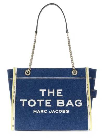 Marc Jacobs Women Borsa The Tote Medium In Blue