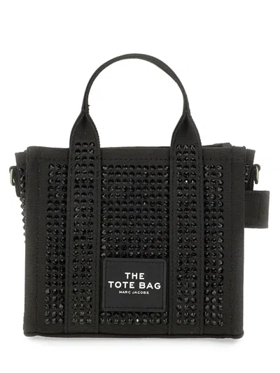 Marc Jacobs Botsa "the Crossbody Crystal Tote" In Black