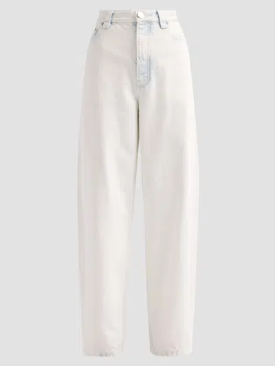 Marc Jacobs Women's Bow Bleached Denim High-rise Jeans In Neutral