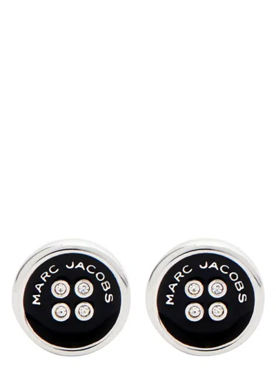 MARC JACOBS WOMEN'S BUTTON EARRINGS