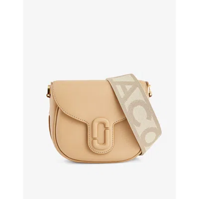 Marc Jacobs Womens Camel The Small Saddle Bag Leather Crossbody Bag