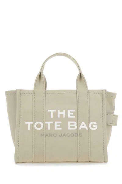Marc Jacobs Women Cappuccino Canvas The Tote Shopping Bag