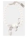 Marc Jacobs Women's Cat And Mouse Bracelet In Silver