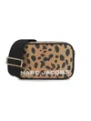 Marc Jacobs Cheetah Bold Flash Leather Camera Bag In Orange