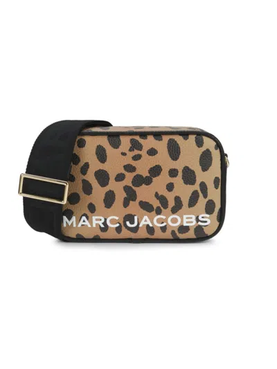Marc Jacobs Women's Cheetah Bold Flash Camera Bag In Brown