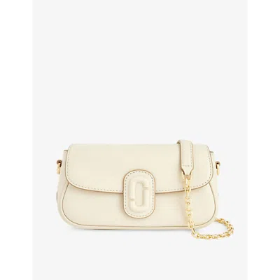 Marc Jacobs Women's Cloud White The Small Leather Shoulder Bag