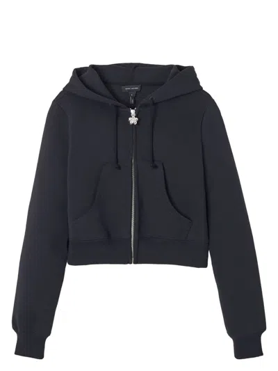 MARC JACOBS WOMEN'S COTTON CROPPED HOODIE