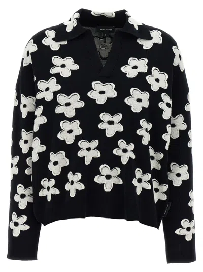 Marc Jacobs Women 'daisy Jacquard' Polo Shirt In Multi