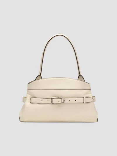 Marc Jacobs Women's Dakota Leather Satchel In Cloud White