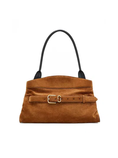 MARC JACOBS WOMEN'S DAKOTA SUEDE SATCHEL