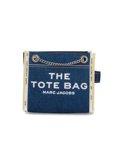 Marc Jacobs Women Denim Crossbody Bag In Blue