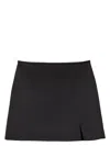 Marc Jacobs Duchess Satin Skirt In Black