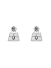 Marc Jacobs Women Earrings "st. Marc" In Silver