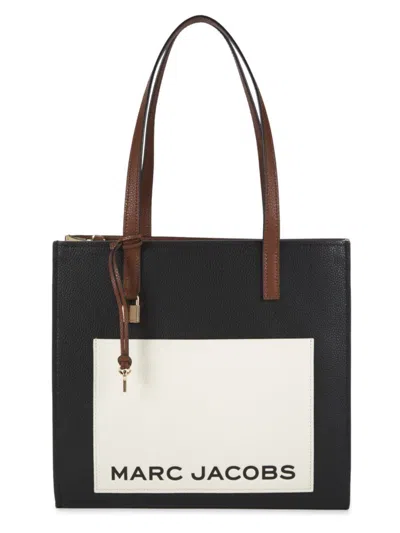 Marc Jacobs Women's Grind Logo Leather Tote Bag In Multi