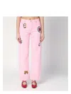 Marc Jacobs Denim Pants With All-over Prints