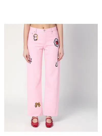 MARC JACOBS WOMEN'S JEANS WITH PRINTS
